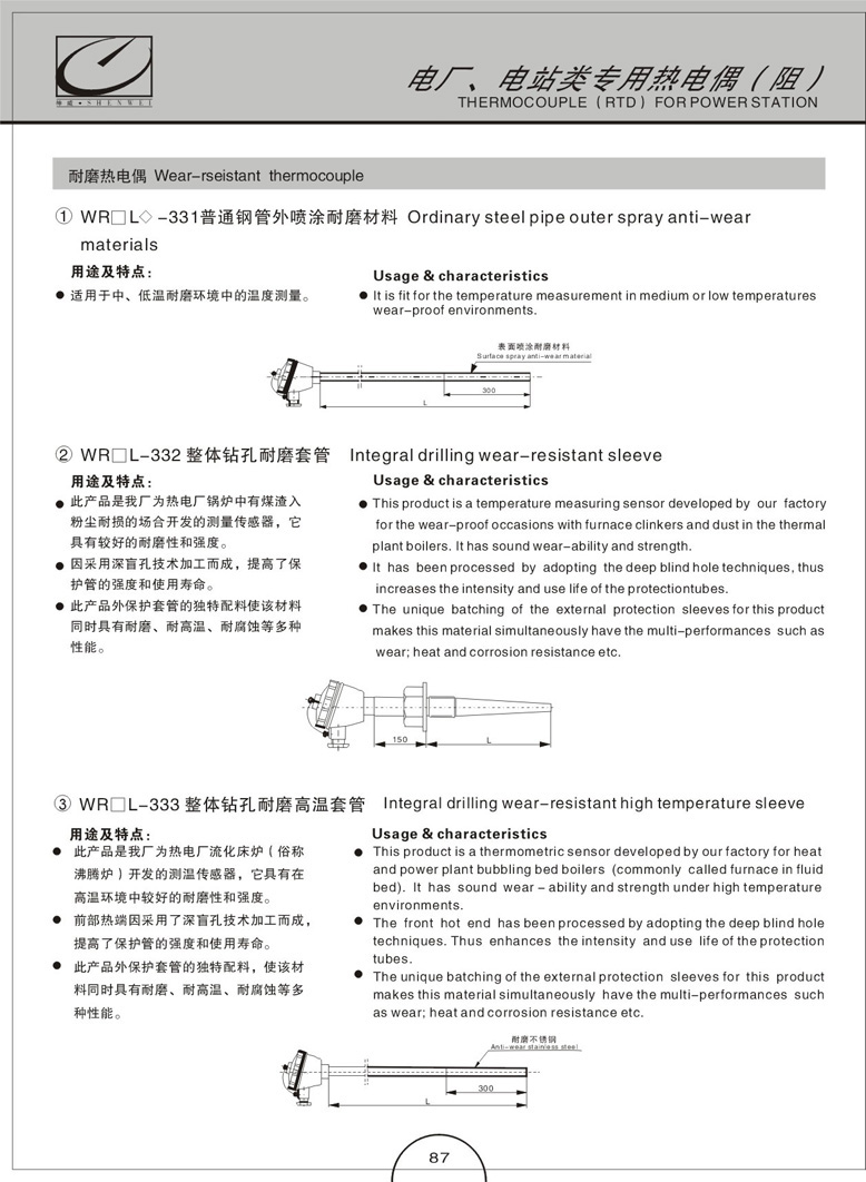 热套式热电偶(阻)(图7)